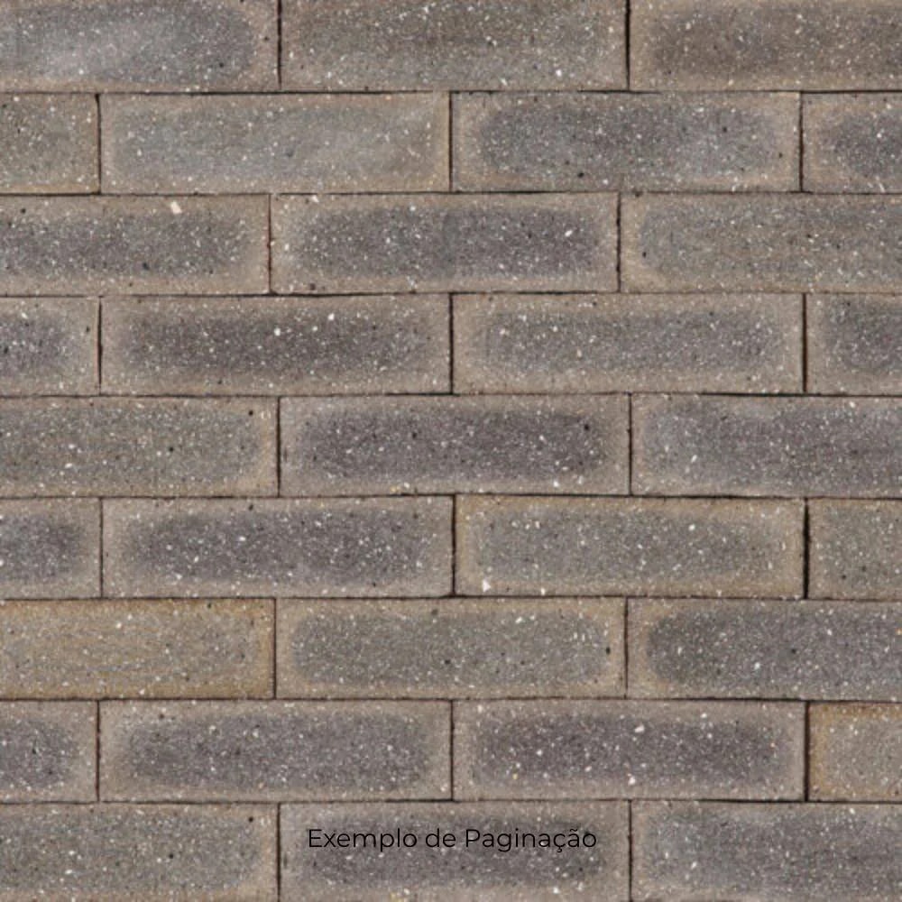 Revestimento Cerâmico Natural 24x07cm Caixa 1,00m² DeRosso Filete Inglês Tabaco - 8013072174