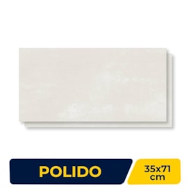Revestimento Cerâmico Polido 35x71cm Caixa 2,50m² Duragres Alvorada Cinza Retificado - 2882