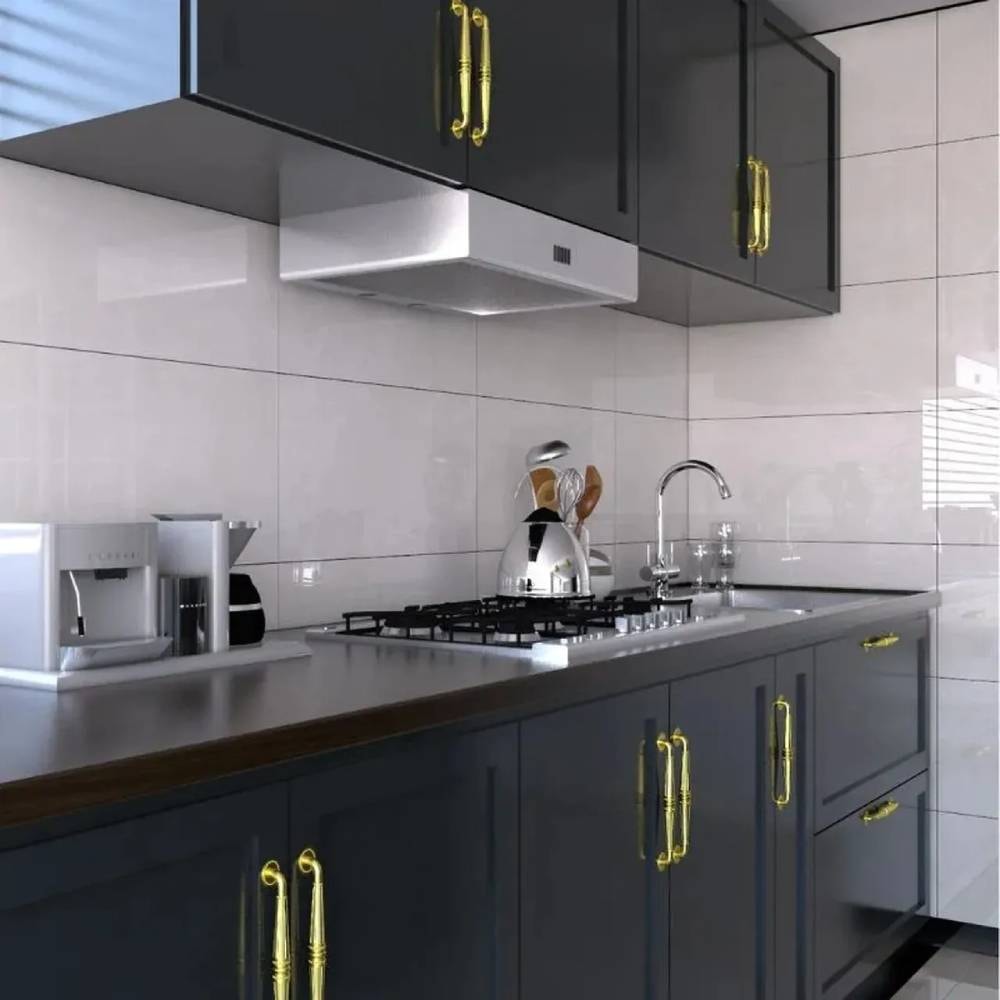 Revestimento Cerâmico Polido 35x71cm Caixa 2,50m² Duragres Alvorada Cinza Retificado - 2882-A