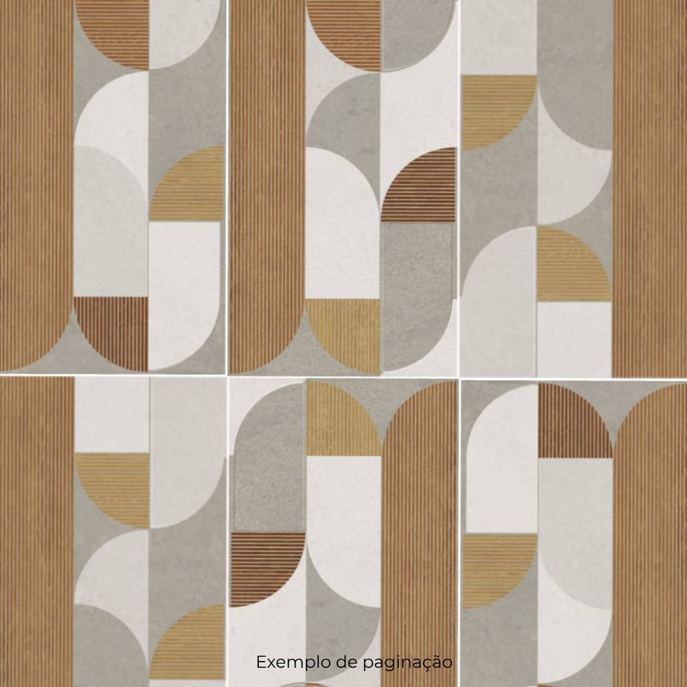 Revestimento de Parede Acetinado 37x76cm Caixa 1,97m² Karina Forma Retificado - 34017