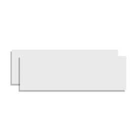 Revestimento de Parede Cerâmico Brilhante 8,2x25,9cm Caixa 0,53m² Portinari Decora Wh Lux Bold - 59351