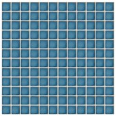 Revestimento de Parede Cerâmico Pastilha 2,5x2,5cm Caixa 0,213m² Jatoba Azul Iberico - JD4812