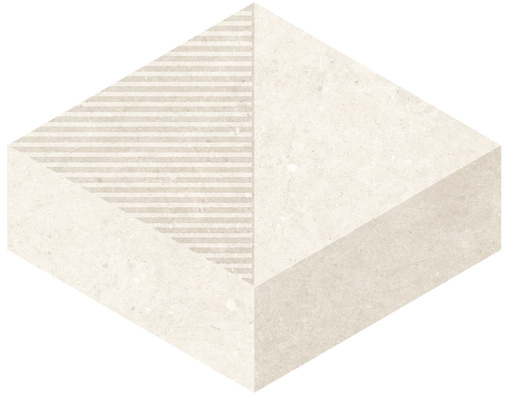 Revestimento de Parede Hexagonal Natural 30x38cm Caixa 0,73m² Portinari Ritual Decor OFW - 62521