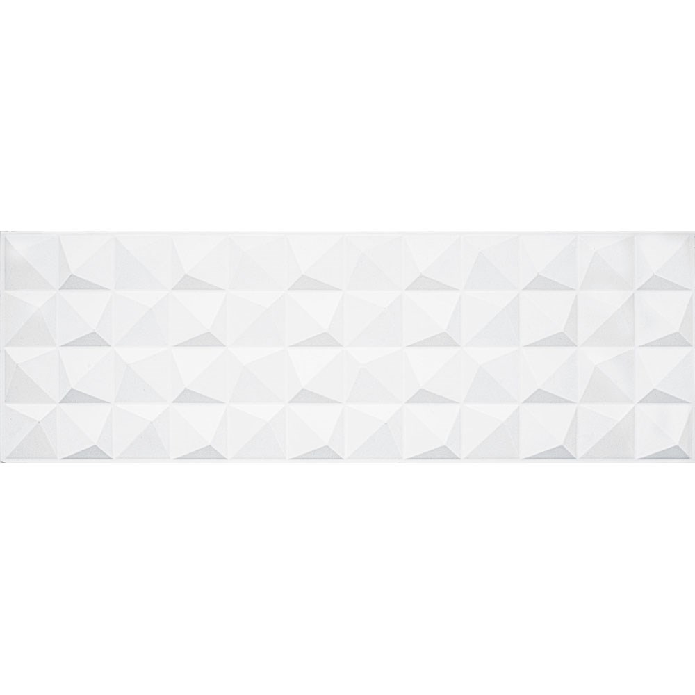 Revestimento de Parede Matte 30x90,2cm Caixa 0,81m² Roca Plier White Retificado - F5O074AW011