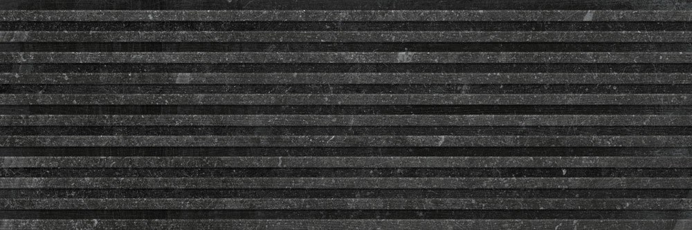 Revestimento de Parede Matte 30x90,2cm Caixa 1,08m² Roca Lithus Giz Black Retificado - FZD00AW16