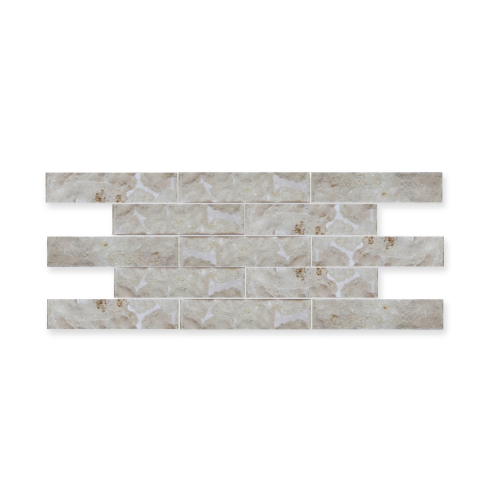 Revestimento de Parede Natural 7x30cm Caixa 0,21m² Ritallio Mattone Fendi - 2070002