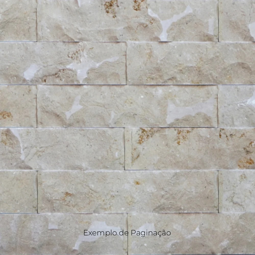 Revestimento de Parede Natural 7x30cm Caixa 0,21m² Ritallio Mattone Fendi Retificado - 2070002