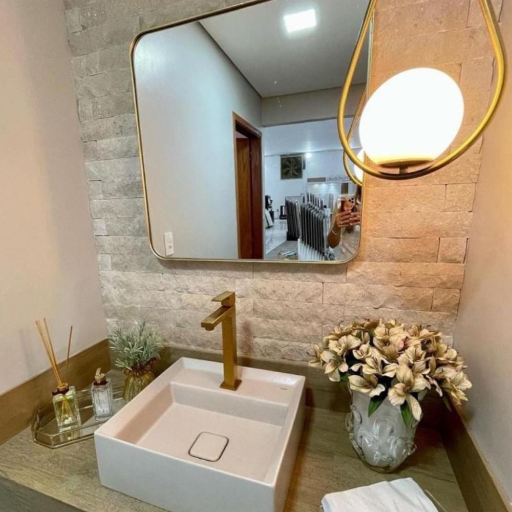 Revestimento de Parede Natural 7x30cm Caixa 0,21m² Ritallio Mattone Fendi Retificado - 2070002