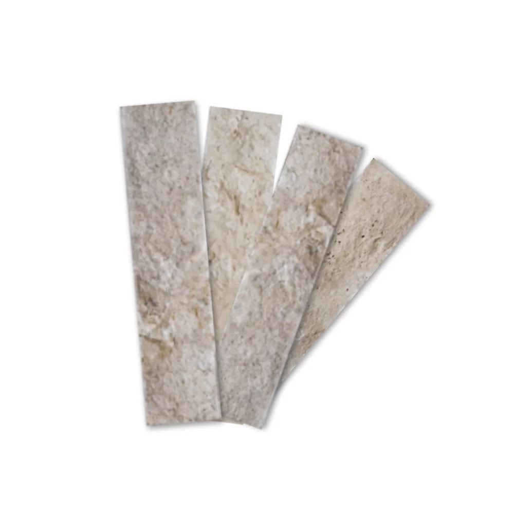 Revestimento de Parede Natural 7x30cm Caixa 0,21m² Ritallio Mattone Travertino Retificado - 2070006