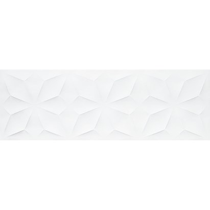 Revestimento de Parede Porcelanato Acetinado 30x90,2cm Caixa 0,81m² Incepa Lux White Retificado - 61220126