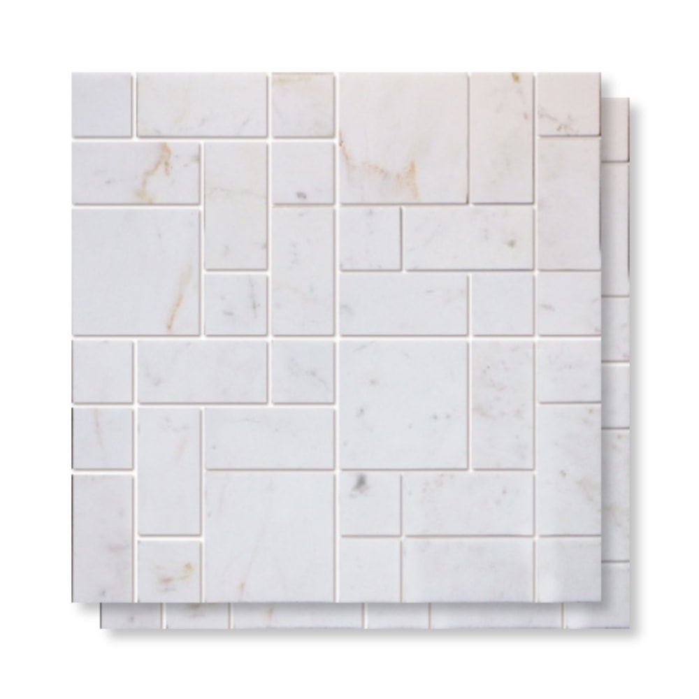 Revestimento Mármore Polido 28,5x28,5cm Ritallio Piastrella Bianco - 2080007