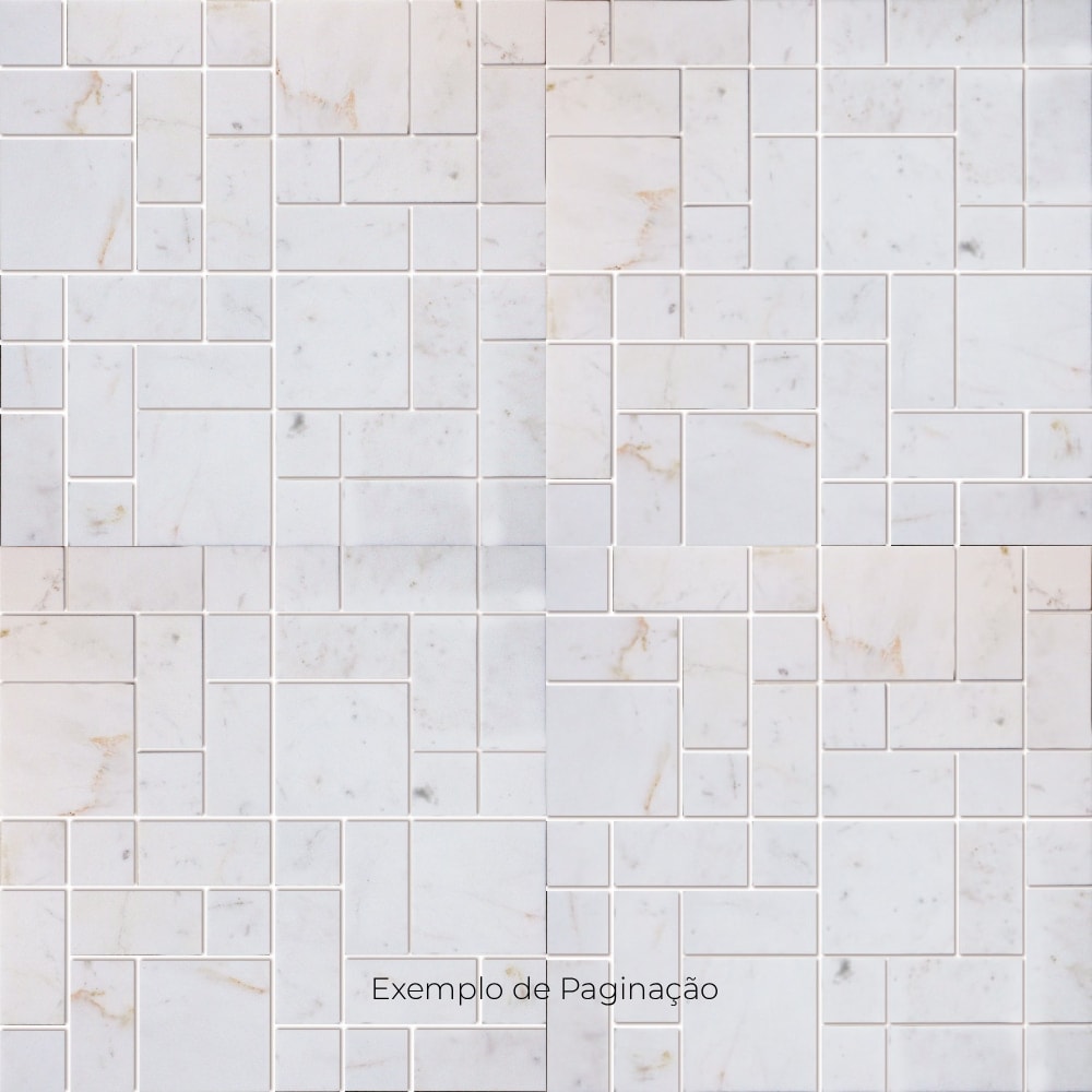 Revestimento Mármore Polido 28,5x28,5cm Ritallio Piastrella Bianco - 2080007