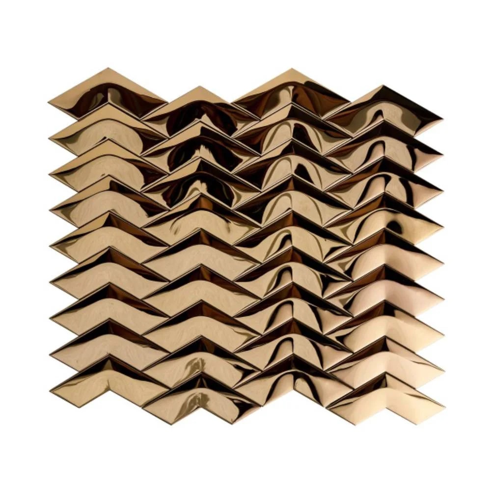 Revestimento Pastilha 26,5x30cm Ritallio Freccia Cobre - 206008