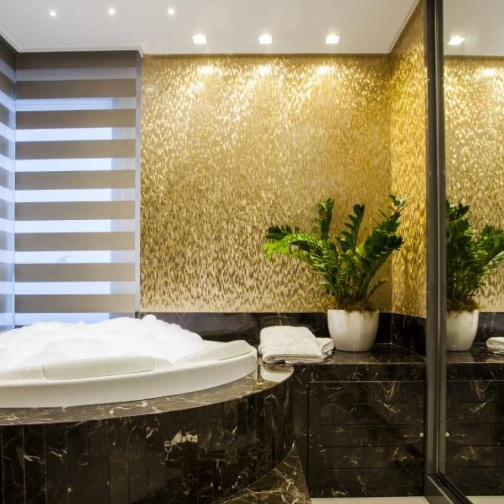 Revestimento Pastilha 30x30cm Ritallio Metalo Filo D'Ouro - 2060012