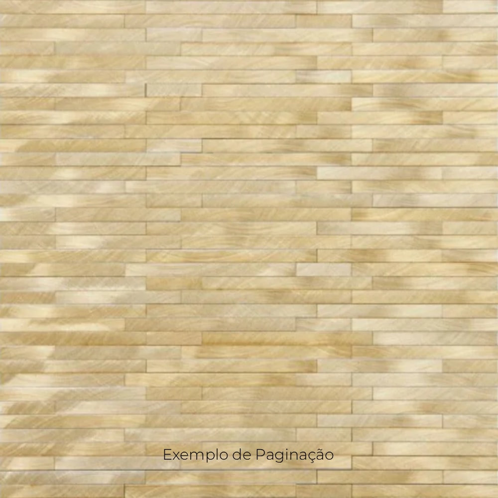 Revestimento Pastilha 30x30cm Ritallio Metalo Filo D'Ouro - 2060012