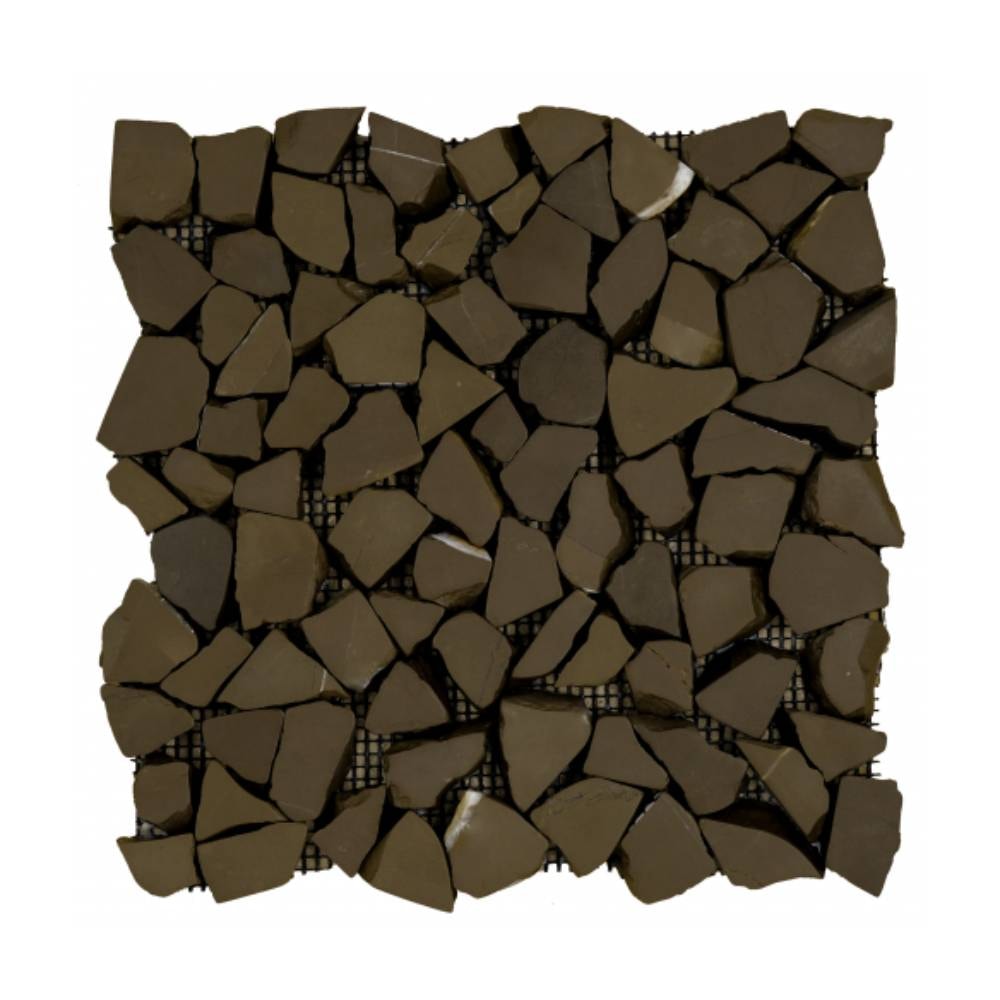 Revestimento Pastilha 30x30cm Ritallio Pietra Browm - 2050024