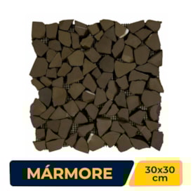 Revestimento Pastilha 30x30cm Ritallio Pietra Browm - 2050024