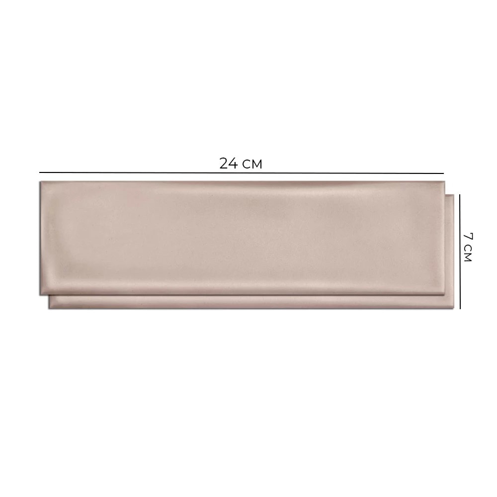 Revestimento Porcelanato Acetinado 07x24cm Caixa 0,34m² Portobello Vivant Brut Bold - 204212E