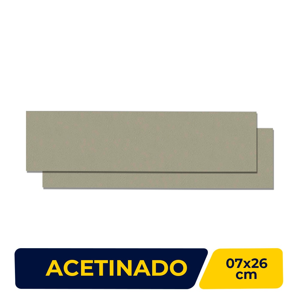 Revestimento Porcelanato Acetinado 07x26cm Caixa 0,90m² Portobello Pistachio - 203301E