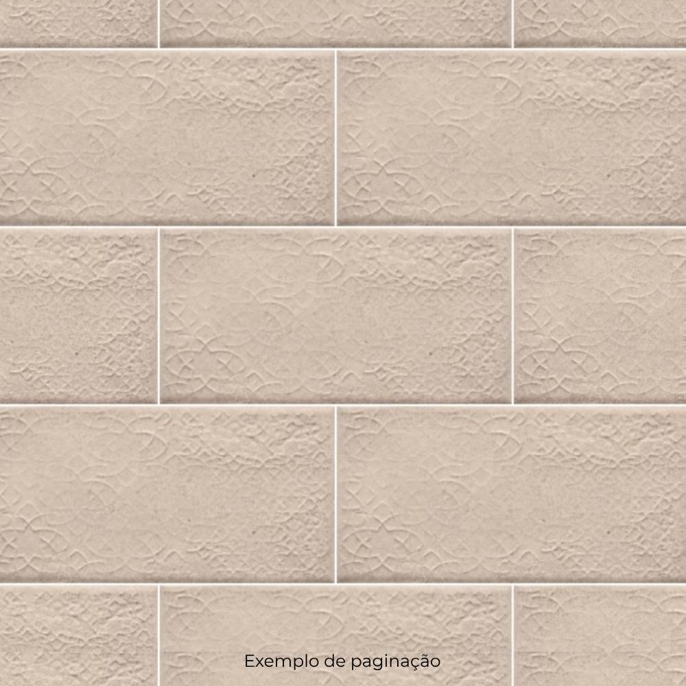 Revestimento Porcelanato Acetinado 10x20cm Caixa 0,37m² Portobello Oasis Duna Miraggio - 206640E