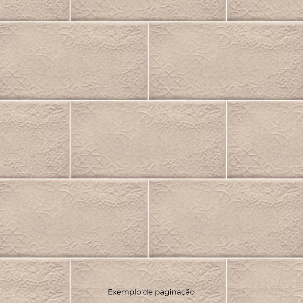 Revestimento Porcelanato Acetinado 10x20cm Caixa 0,37m² Portobello Oasis Duna Miraggio - 206640E