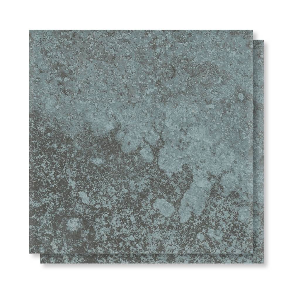 Revestimento Porcelanato Acetinado 15,5x15,5cm Caixa 1,29m² Decortiles Atol Turquesa Bold - 8041291/8040259