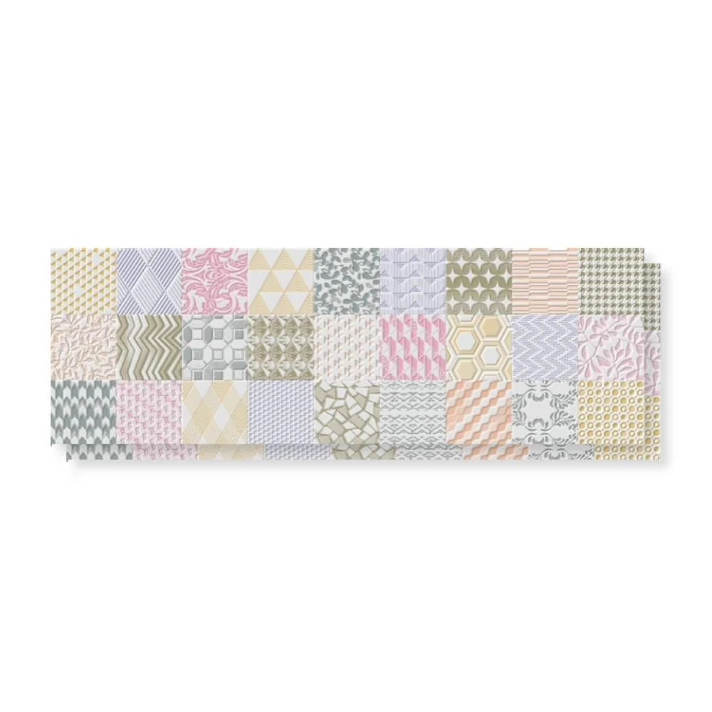 Revestimento Porcelanato Acetinado 30x90,2cm Caixa 1,08m² Incepa Alfama Candy Retificado - INC12300001