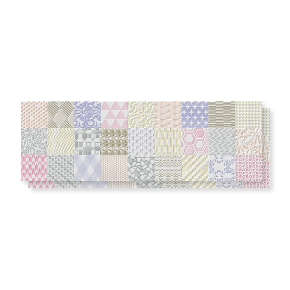 Revestimento Porcelanato Acetinado 30x90,2cm Caixa 1,08m² Incepa Alfama Candy Retificado - INC12300001