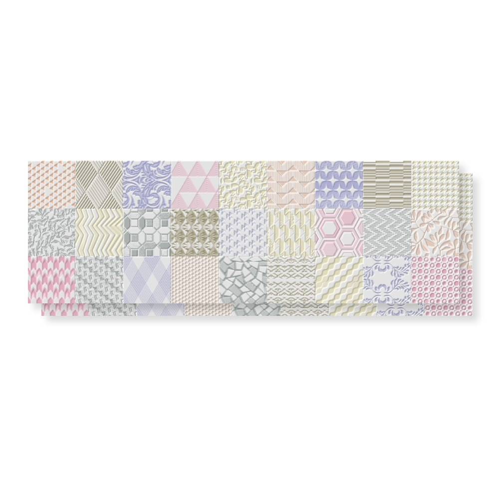 Revestimento Porcelanato Acetinado 30x90,2cm Caixa 1,08m² Incepa Alfama Candy Retificado - INC12300001