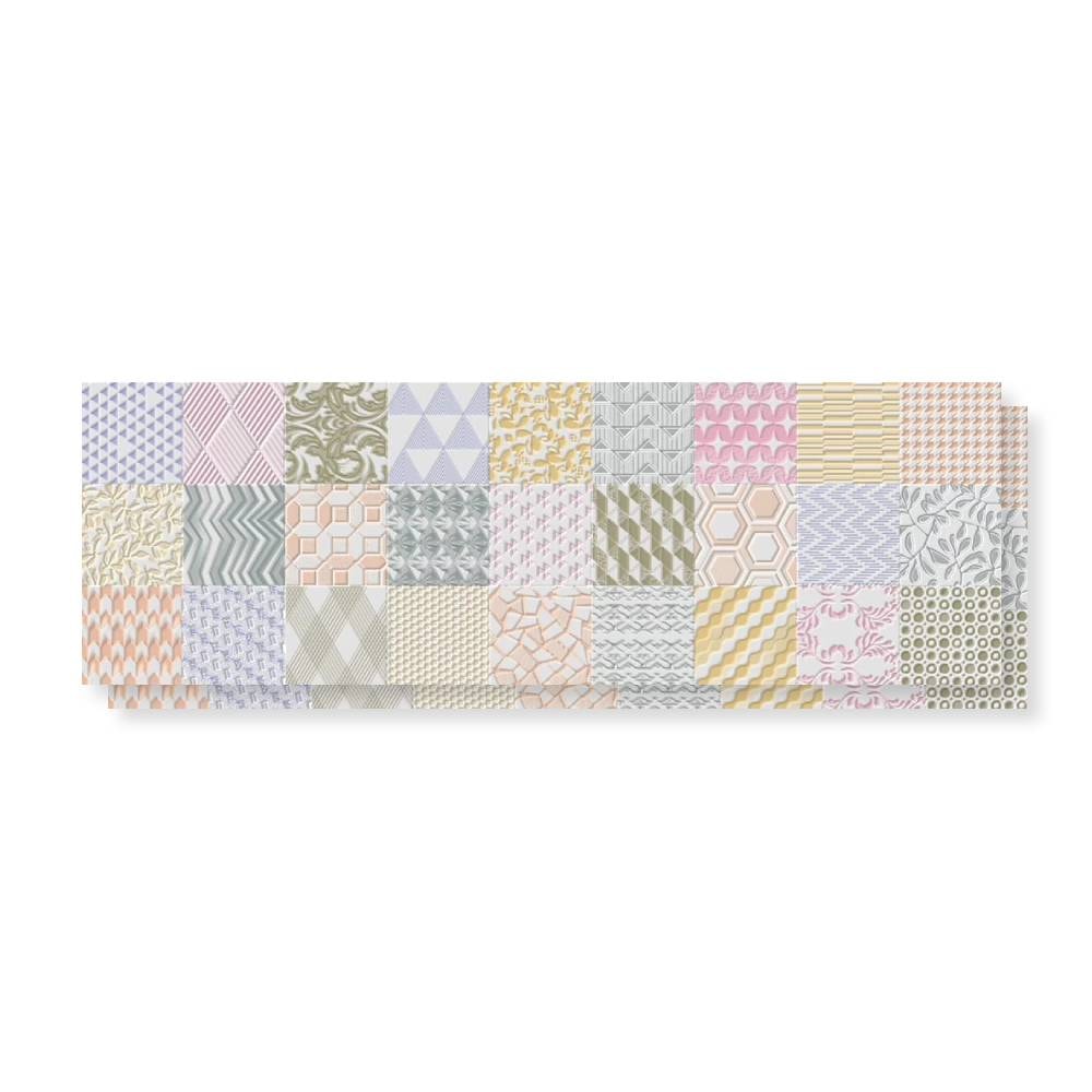 Revestimento Porcelanato Acetinado 30x90,2cm Caixa 1,08m² Incepa Alfama Candy Retificado - INC12300001