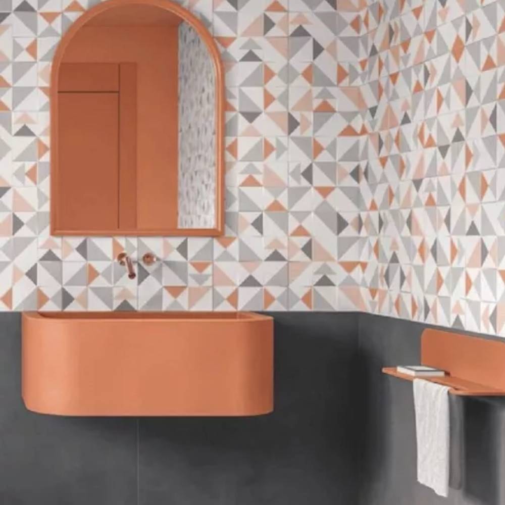 Revestimento Porcelanato Acetinado 30x90,2cm Caixa 1,08m² Incepa Artline Coral Retificado - INC12W2002