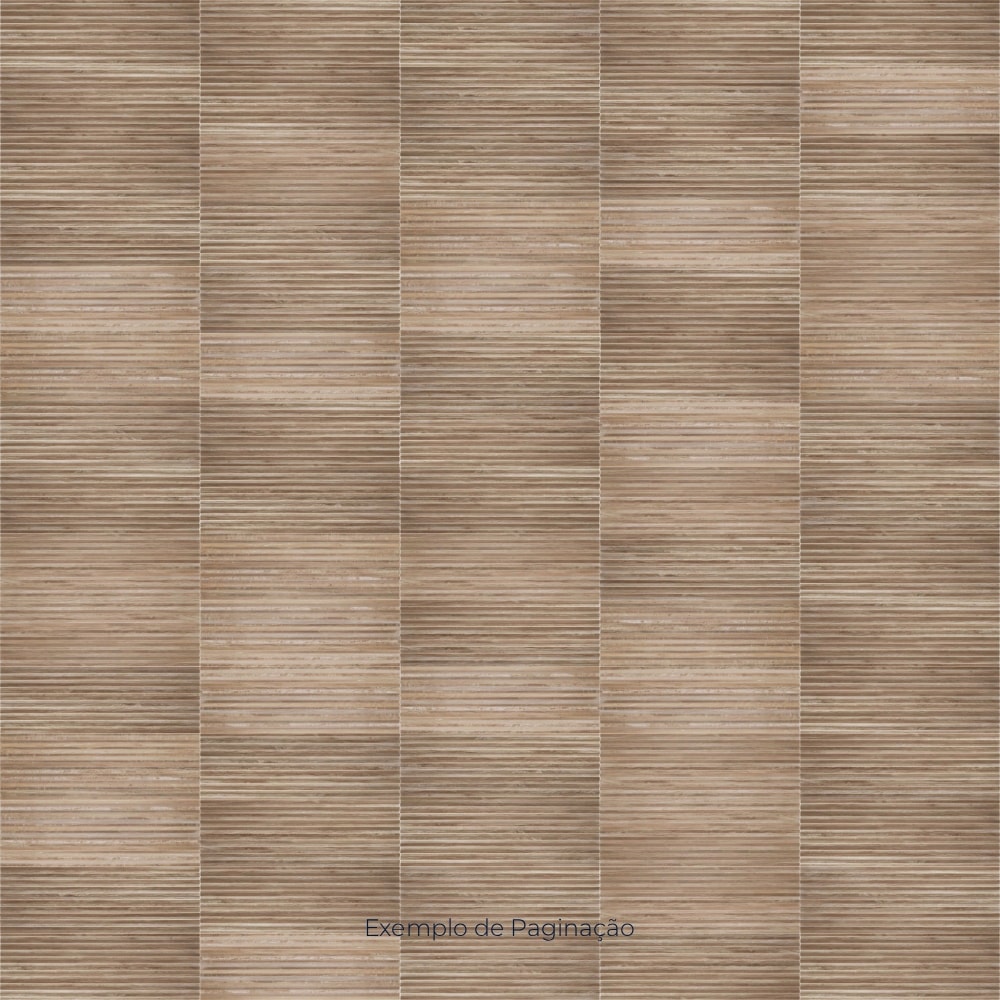 Revestimento Porcelanato Acetinado 30x90cm Caixa 1,07m² Portobello Canela Decor Ripado Retificado - 26743E