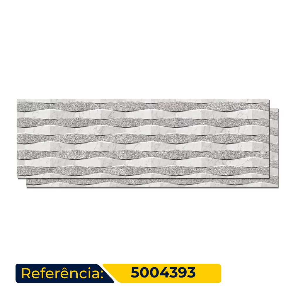 Revestimento Porcelanato Acetinado 32x100cm Caixa 1,28m² Ceusa Mescla Mix Retificado - 5004393