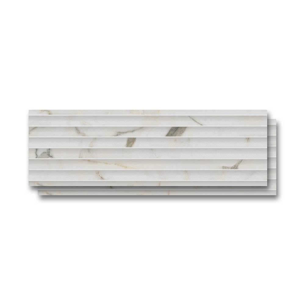 Revestimento Porcelanato Acetinado 32x100cm Caixa 1,28m² Ceusa Tracos Monaco Retificado - 5004366