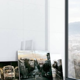 Revestimento Porcelanato Acetinado 32x59cm Caixa 2,08m² Incepa Glacial Snow Retificado - 61310002