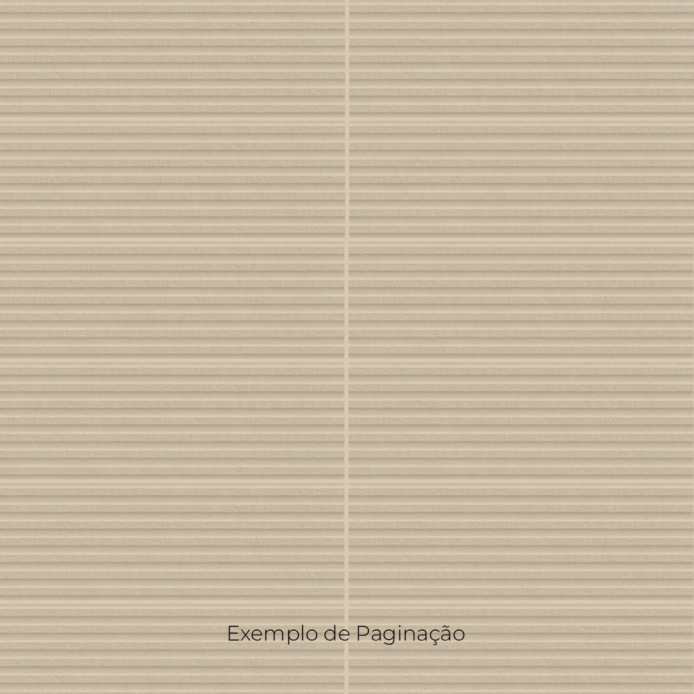 Revestimento Porcelanato Acetinado 40x120cm Caixa 1,44m² Portinari Santorini Ripado SBE Retificado - 6063285