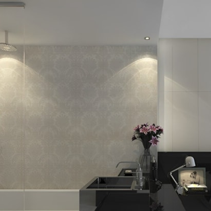 Revestimento Porcelanato Acetinado 43.2x91cm Caixa 1,96m² Ceusa Vivenda Pastel Retificado - 5002445