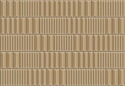 Revestimento Porcelanato Acetinado 43.7x63.1cm Caixa 1,65m² Ceusa Canudos Mostarda Retifiacdo - 5008449