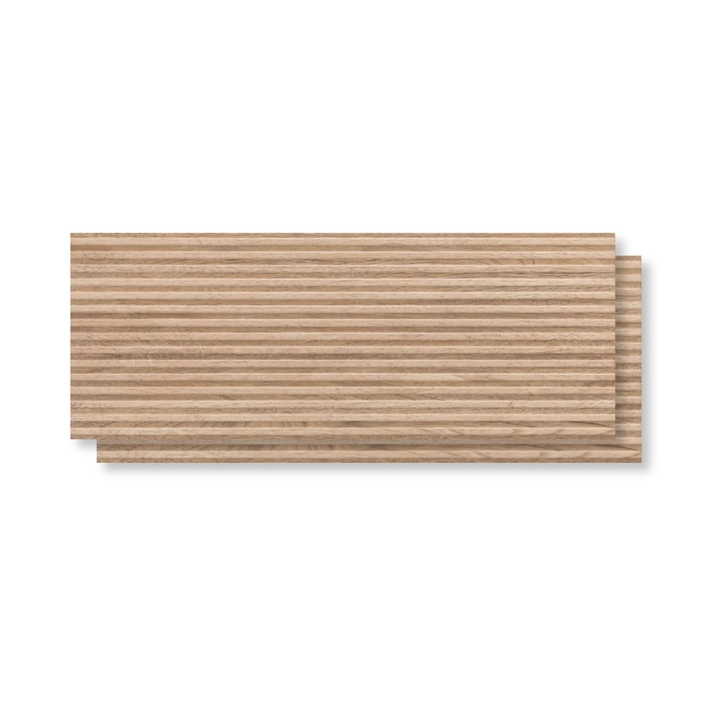 Revestimento Porcelanato Acetinado 45x120cm Caixa 1,62m² Decortiles Filetto Camel Retificado - 8040434