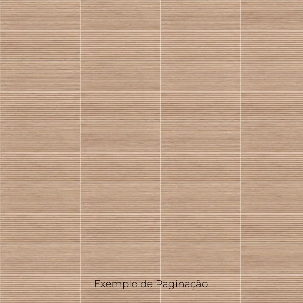 Revestimento Porcelanato Acetinado 45x120cm Caixa 1,62m² Decortiles Filetto Camel Retificado - 8040434