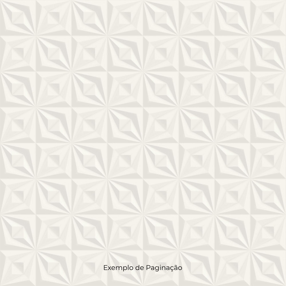 Revestimento Porcelanato Acetinado 58,4x58,4cm Ceusa Peça Drapeado Branco Retificado - 5062546