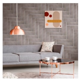 Revestimento Porcelanato Acetinado 7,7x30,5cm Caixa 1,08m² Roca Ombre Sand Desert Bold - F14B0JZ041