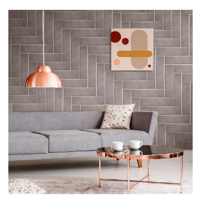 Revestimento Porcelanato Acetinado 7,7x30,5cm Caixa 1,08m² Roca Ombre Sand Desert - F14B0JZ041