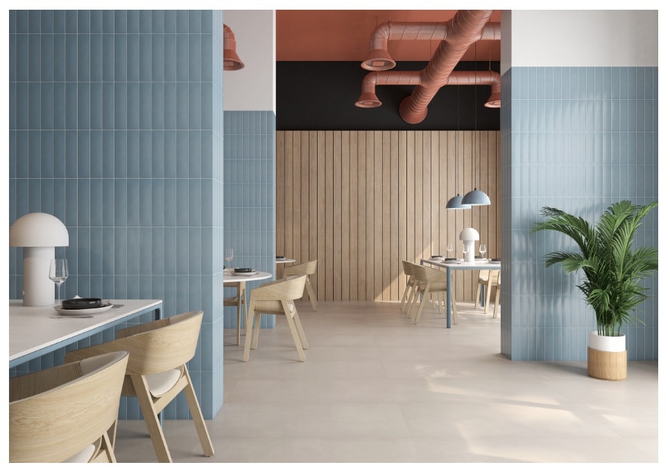 Revestimento Porcelanato Acetinado 7,7x30,5cm Caixa 1,08m² Roca Ombre Satin Lake - F14B0JZ151