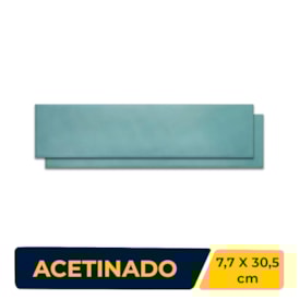 Revestimento Porcelanato Acetinado 7,7x30,5cm Caixa 1,08m² Roca Ombre Secret Garden Bold - F14B0JZ211