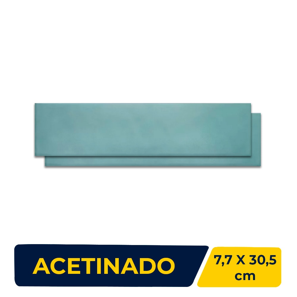 Revestimento Porcelanato Acetinado 7,7x30,5cm Caixa 1,08m² Roca Ombre Secret Garden - F14B0JZ211