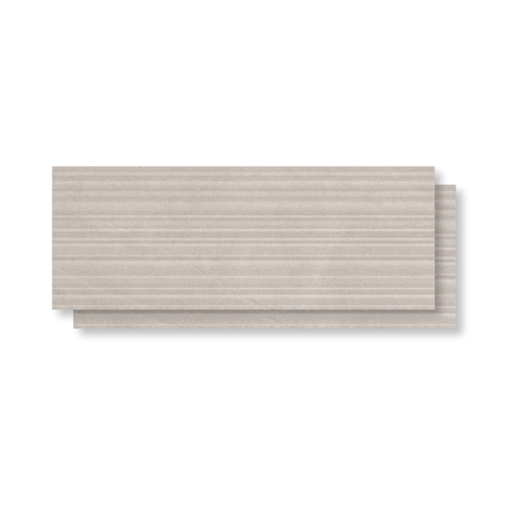 Revestimento Porcelanato Acetinado Portobello 45x120cm Thera Off White Strata Retificado - 211844E