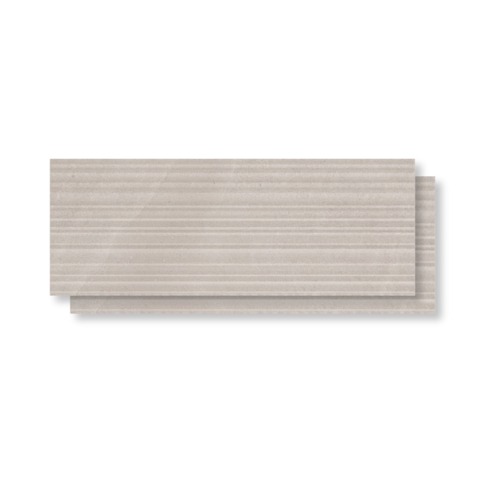 Revestimento Porcelanato Acetinado Portobello 45x120cm Thera Off White Strata Retificado - 211844E