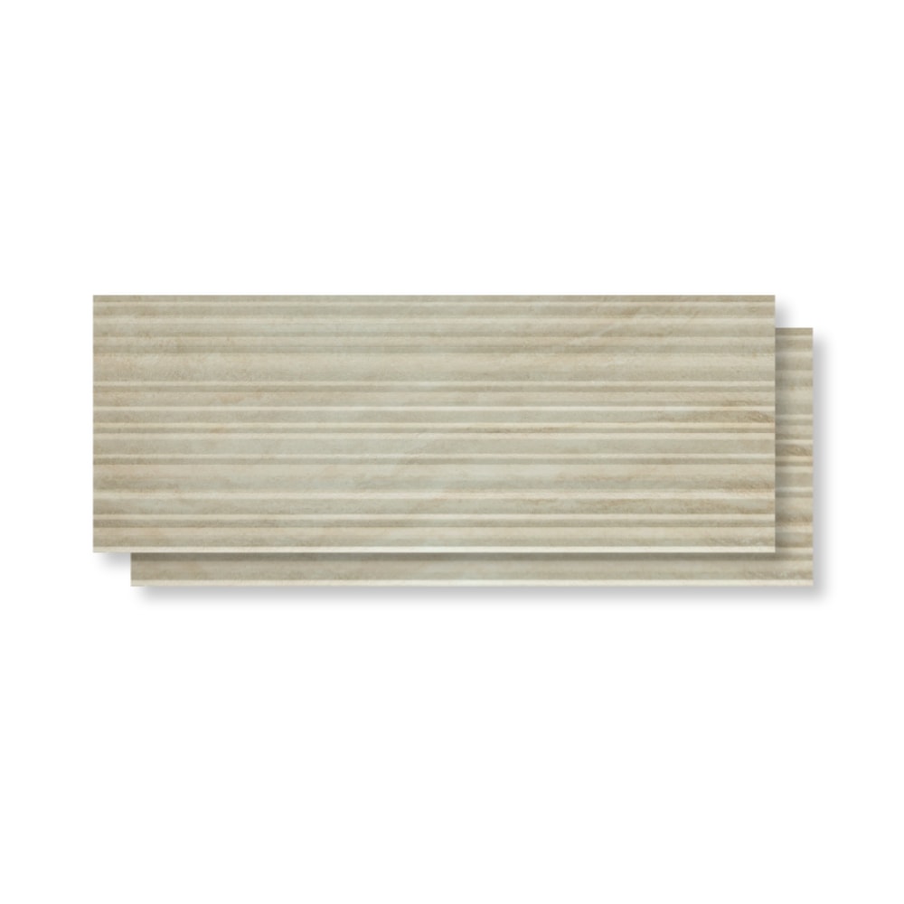 Revestimento Porcelanato Acetinado Portobello 45x120cm Vena Roma Crema Strata Retificado - 212081E