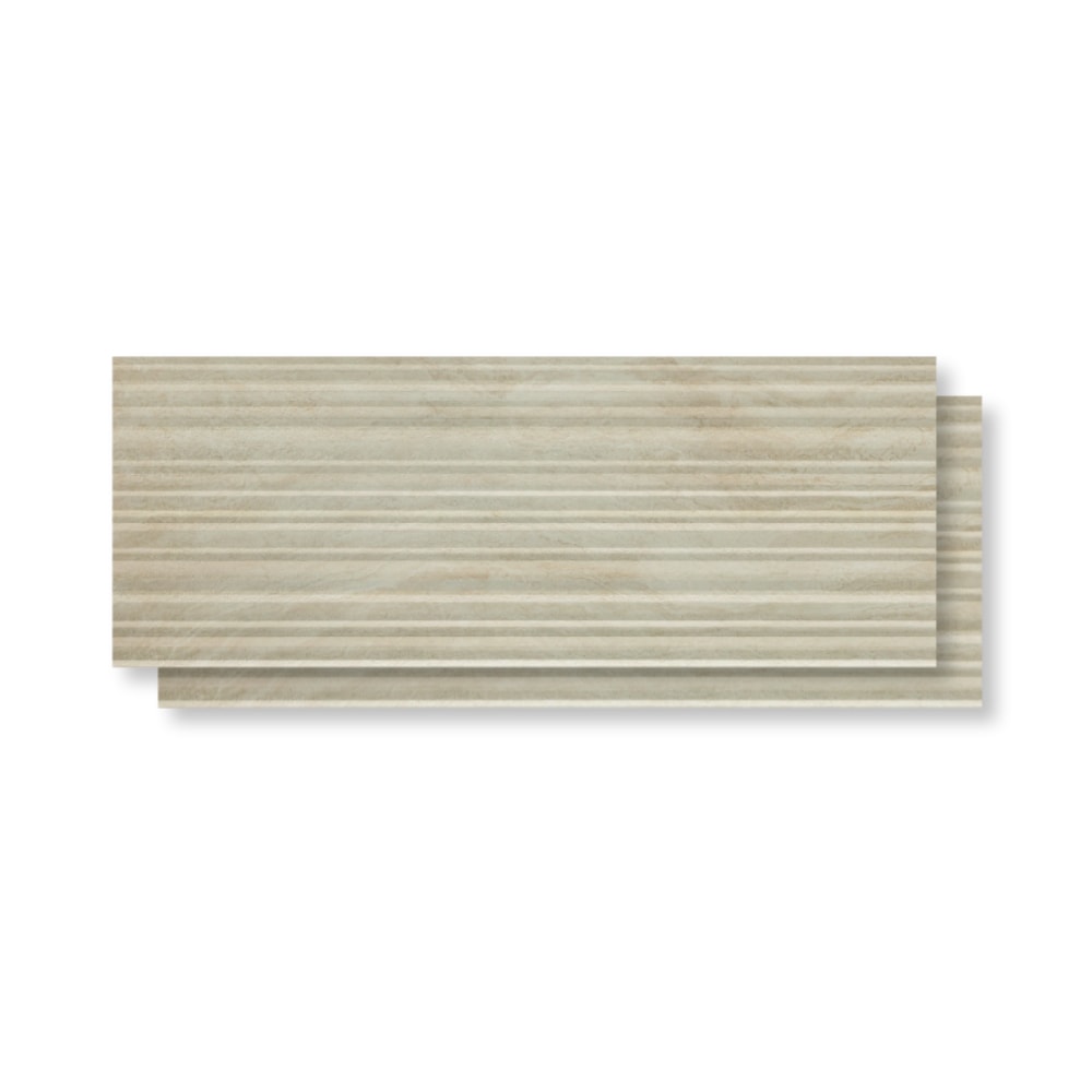 Revestimento Porcelanato Acetinado Portobello 45x120cm Vena Roma Crema Strata Retificado - 212081E